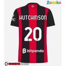 Ženske Nogometnih dresov AC Milan Omari Hutchinson #20 Domači 2026-27 Kratki rokavi